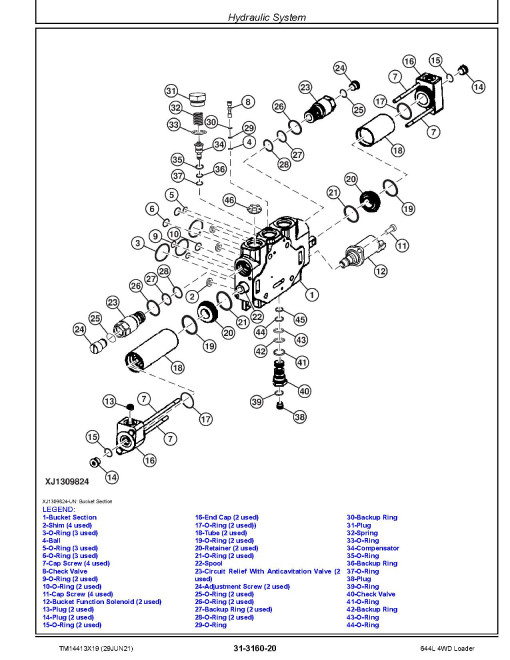John Deere 644L (SN. from L705208) 4WD Wheel Loaders Repair Manual (TM14413X19) John Deere 644L (SN. from L705208) 4WD Wheel Loaders Repair Manual (TM14413X19)