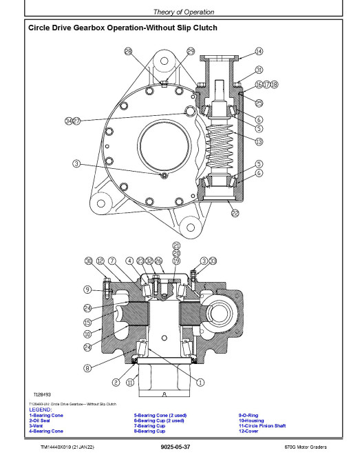 John Deere 670G and 672G Motor Graders (SN. from C000001, D000001) Operation and Test Manual (TM14440X019) John Deere 670G and 672G Motor Graders (SN. from C000001, D000001) Operation and Test Manual (TM14440X019)