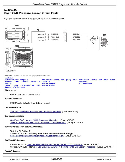 John Deere 770G and 772G Motor Graders (SN. from C000001, D000001) Operation and Test Manual (TM14442X019) John Deere 770G and 772G Motor Graders (SN. from C000001, D000001) Operation and Test Manual (TM14442X019)
