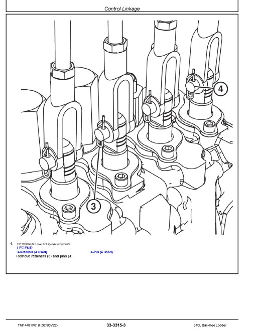 John Deere 310L (SN. from F390996) Backhoe Loaders Repair Manual (TM14461X019) John Deere 310L (SN. from F390996) Backhoe Loaders Repair Manual (TM14461X019)