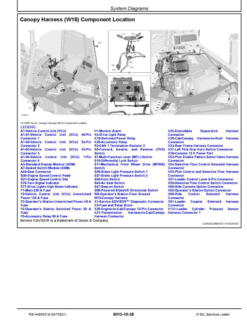 John Deere 315SL Backhoe Loaders (SN. from C390996, D390996) Operation and Test Manual (TM14480X019) John Deere 315SL Backhoe Loaders (SN. from C390996, D390996) Operation and Test Manual (TM14480X019)