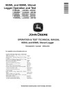 John Deere 953ML and 959ML Shovel Loggers Operation and Test Manual (TM14484X019)