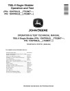 John Deere 768L-II (SN: F702907-; L702907-) Bogie Skidders Operation and Test Manual (TM14515X019)