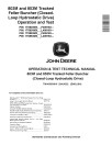 John Deere 803M and 853M (Closed Loop Hydrostatic Drive) Tracked Feller Bunchers Operation and Test Manual (TM14559X019)