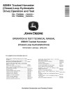 John Deere 859MH (Closed Loop Hydrostatic Drive) Tracked Harvesters Operation and Test Manual (TM14573X019)