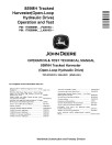 John Deere 859MH (Open Loop Hydraulic Drive) Tracked Harvesters Operation and Test Manual (TM14574X019)