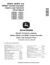 John Deere 803MH, 853MH and 859MH (Open Loop Hydraulic Drive) Tracked Harvesters Repair Manual (TM14578X019)