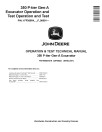 John Deere 350 P-Tier (SN. from F_00001) Crawler Excavators Operation and Test Manual (TM14580X019)