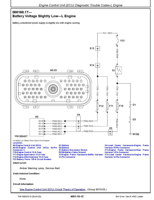 John Deere 644 G-Tier (SN. from LA00001) 4WD Wheel Loaders Operation and Test Manual (TM14592X019) John Deere 644 G-Tier (SN. from LA00001) 4WD Wheel Loaders Operation and Test Manual (TM14592X019)
