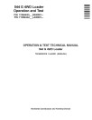 John Deere 544G (SN from DA00001, LA00001) 4WD Wheeled Loaders Operation and Test Manual (TM14600X019)