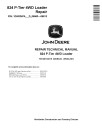John Deere 824 P-Tier (SN. D_05963-08613) 4WD Wheel Loaders Repair Manual (TM14613X019)