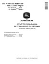 John Deere 844 P-Tier and 904 P-Tier (SN. from L_05963) 4WD Wheel Loaders Repair Manual (TM14615X019)