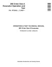 John Deere 200G (SN from F_ 00001) Crawler Excavators Operation and Test Manual (TM14623X019)