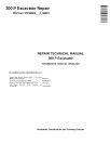 John Deere 300P (SN from F_ 00001) Crawler Excavators Repair Manual (TM14652X019)