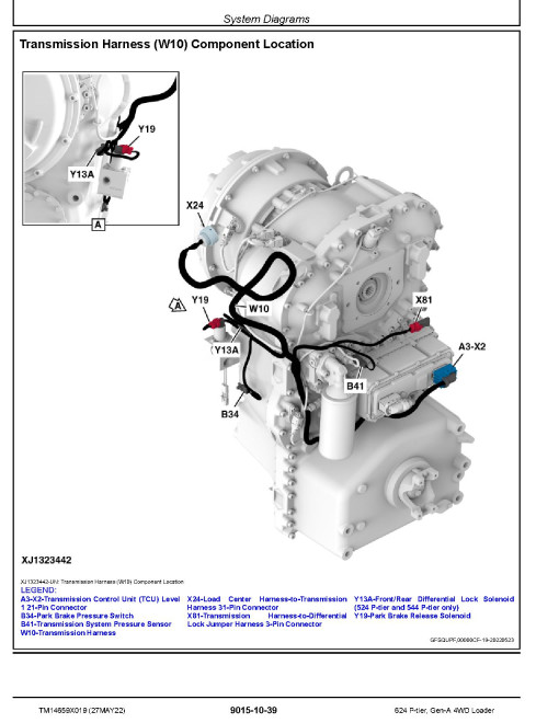 John Deere 624 P-Tier (SN. L_15418-18489) 4WD Wheel Loaders Operation and Test Manual (TM14659X019) John Deere 624 P-Tier (SN. L_15418-18489) 4WD Wheel Loaders Operation and Test Manual (TM14659X019)
