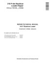 John Deere 310P (SN from FX02265) Backhoe Loaders Repair Manual (TM14676X019)