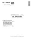 John Deere 310P (SN from CX02265) Backhoe Loaders Repair Manual (TM14678X019)