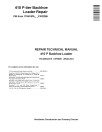 John Deere 410P (SN from CX02265) Backhoe Loaders Repair Manual (TM14684X019)