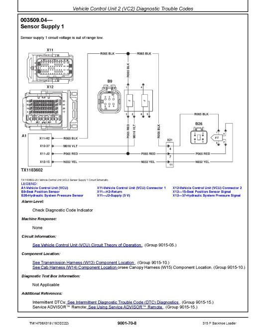 John Deere 315P Backhoe Loaders (SN. from CA00001, DA00001) Operation and Test Manual (TM14706X019) John Deere 315P Backhoe Loaders (SN. from CA00001, DA00001) Operation and Test Manual (TM14706X019)