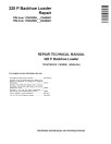John Deere 320P (SN from CA00001, DA00001) Backhoe Loaders Repair Manual (TM14709X019)