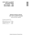 John Deere 210 P, 230 P, 260 P Crawler Excavators (SN.from L_00001), PIN prefix 1FF, Repair Technical Manual (TM14711X019)