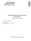 John Deere 26P (SN from K_ 00001) Compact Excavators Operation and Test Manual (TM14765X019)