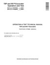 John Deere 75P and 85P (SN from J_ 00001) Crawler Excavators Operation and Test Manual (TM14776X019)