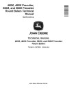 John Deere 460M, 460M Precutter, 560M and 560M Precutter Round Balers (North American Edition) Technical Manual (TM148119)