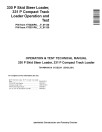 John Deere 331P Compact Track Loaders and 330P Skid Steer Loaders (SN. from F_ 01130) Operation and Test Manual (TM14840X019)
