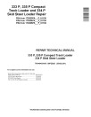 John Deere 333P, 335P Compact Track Loaders and 334P Skid Steer Loaders Repair Manual (TM14843X019)
