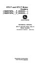 John Deere 670 P and 672 P (SN. from F000001) Motor Graders Technical Manual (TM14902X019)