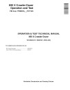 John Deere 850 X (SN from FX11340) E-Drive Dozers Operation and Test Manual (TM14932X019)