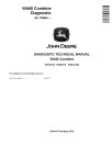 John Deere W440 (SN. from 700949) Combines Diagnostic Manual (TM152219)