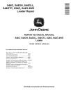 John Deere 544G, 624G, 644G 4WD Loaders, 544G LL Log Loaders and 544G TC Tool Cariers Repair Manual (TM1530)
