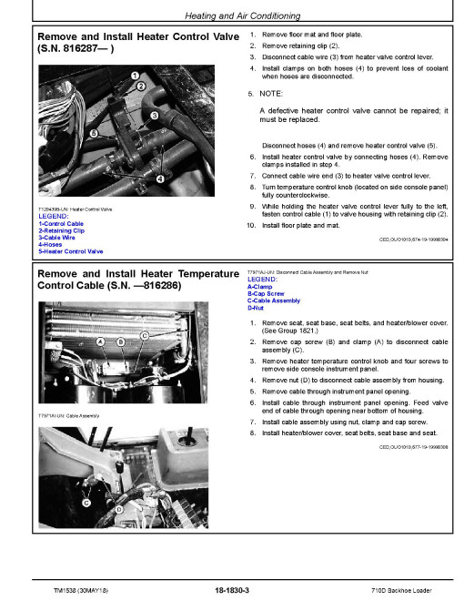 John Deere 710D Backhoe Loaders Repair Manual (TM1538) John Deere 710D Backhoe Loaders Repair Manual (TM1538)