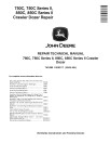 John Deere 750C, 850C, Series II 750C and 850C Crawler Dozers Repair Manual (TM1589)