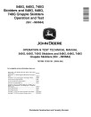 John Deere 540G, 640G, 740G Skidders, 548G, 648G and 748G Grapple Skidders Operation and Test Manual (TM1599)