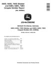 John Deere 540G, 640G, 740G Skidders, 548G, 648G and 748G Grapple Skidders Repair Manual (TM1600)