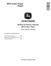 John Deere 9976 Cotton Pickers Repair Manual (TM1614)