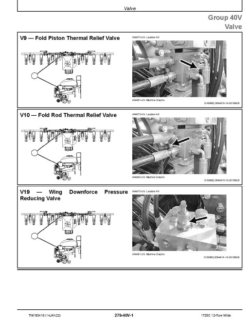 John Deere 1725C 12-Row Planters (SN: 794101-) Diagnostic Manual (TM163419)