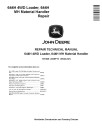 John Deere 644H 4WD Loaders and 644H MH Material Handlers Repair Manual (TM1638)