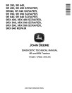 John Deere 9R390, 9R440, 9R490, 9R540, 9R590, 9R640 4WD Articulated Tractors, 9RX490, 9RX540, 9RX590 and 9RX640 Articulated Tracked Tractors (+SCRAPER) Operation and Test Manual (TM164819)