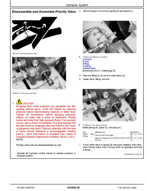 John Deere 310E Backhoe Loaders Repair Manual (TM1649) John Deere 310E Backhoe Loaders Repair Manual (TM1649)