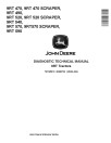 John Deere 9RT 470, 9RT 490, 9RT 520, 9RT 540, 9RT 570 and 9RT 590 Tracked Tractors (+SCRAPER) Operation and Test Manual (TM165019)