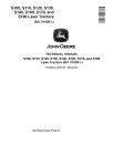 John Deere S100, S110, S120, S130, S140, S160, S170 and S180 Lawn Tractors Technical Manual (TM166219)