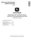 John Deere 330LC and 370 Crawler Excavators (Metric) Operation and Test Manual (TM1669)
