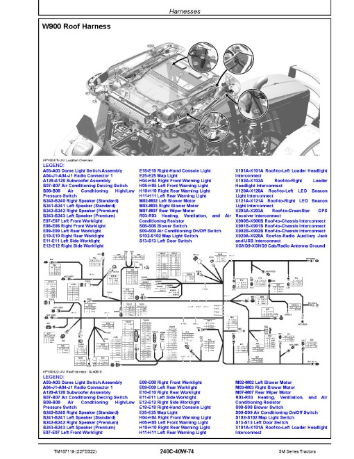 John Deere 5090M, 5100M, 5115M and 5125M Tractors Operation and Test Manual (TM167119) John Deere 5090M, 5100M, 5115M and 5125M Tractors Operation and Test Manual (TM167119)