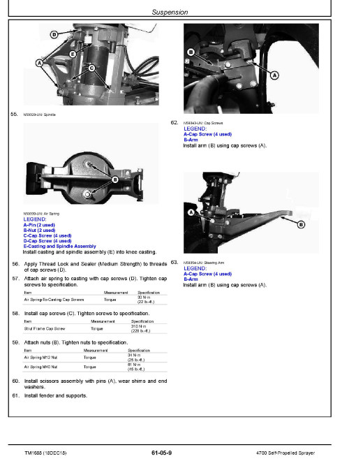 John Deere 4700 Self-Propelled Sprayers Repair Manual (TM1688) John Deere 4700 Self-Propelled Sprayers Repair Manual (TM1688)