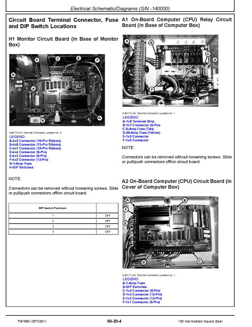John Deere 100 Intermediate Square Balers Technical Manual (TM1690) John Deere 100 Intermediate Square Balers Technical Manual (TM1690)