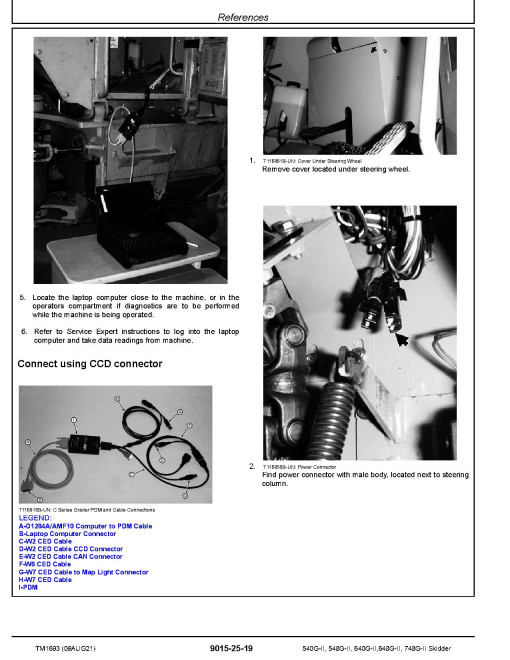 John Deere 540G-II, 640G-II Skidders, 548G-II, 648G-II and 748G-II Grapple Skidders Operation and Test Manual (TM1693) John Deere 540G-II, 640G-II Skidders, 548G-II, 648G-II and 748G-II Grapple Skidders Operation and Test Manual (TM1693)